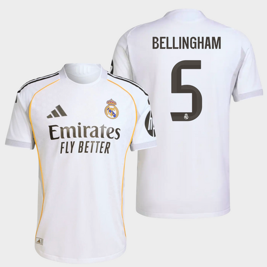 Real Madrid 2025/26 local auténtica Bellingham 5