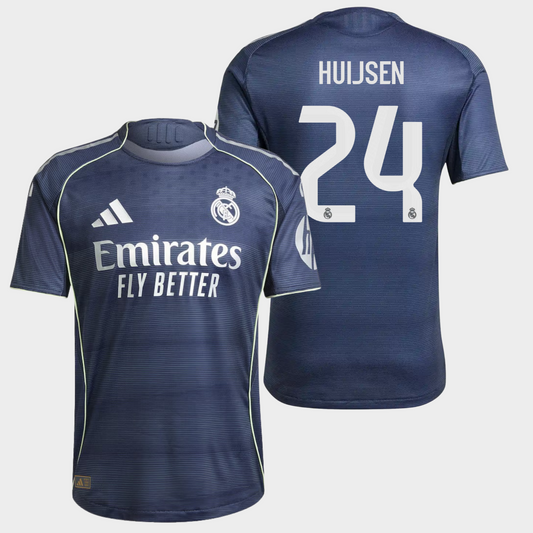 Real Madrid 2025/26 visitante auténtica Huijsen 24