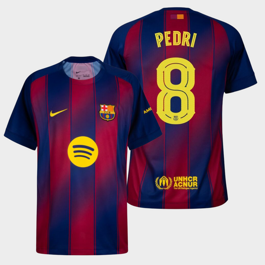 Barcelona 2025/26 local aficionado Pedri 8