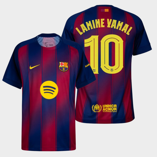 Barcelona 2025/26 local aficionado Lamine Yamal 10