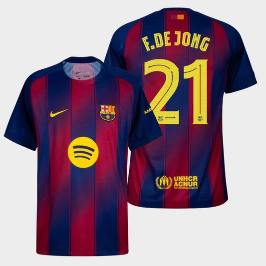Barcelona 2025/26 local aficionado F. de Jong 21