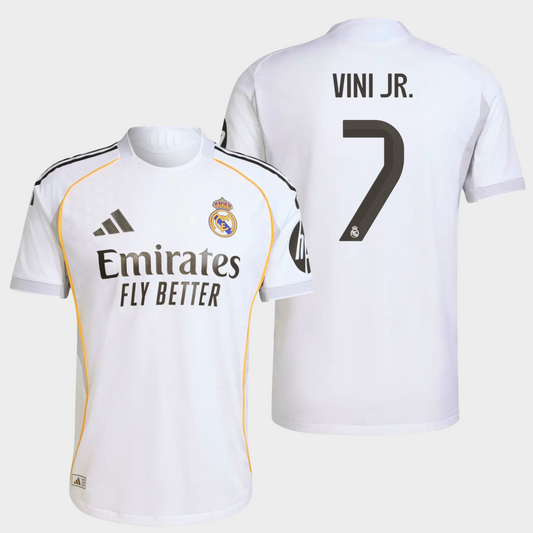 Real Madrid 2025/26 local auténtica Vini Jr. 7