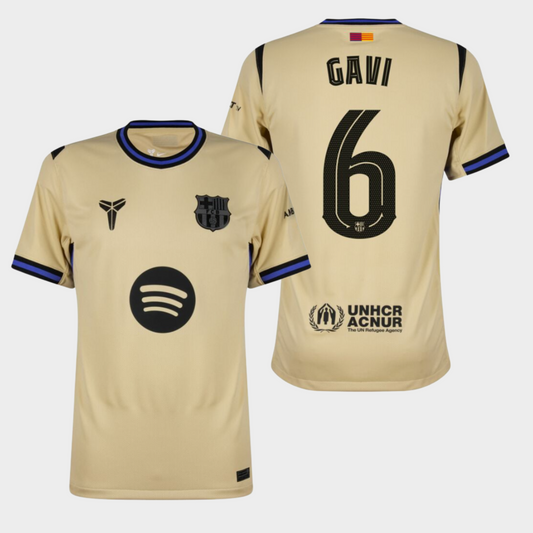 Barcelona 2025/26 visitante aficionado Gavi 6