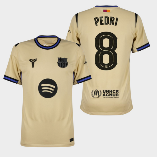 Barcelona 2025/26 visitante aficionado Pedri 8