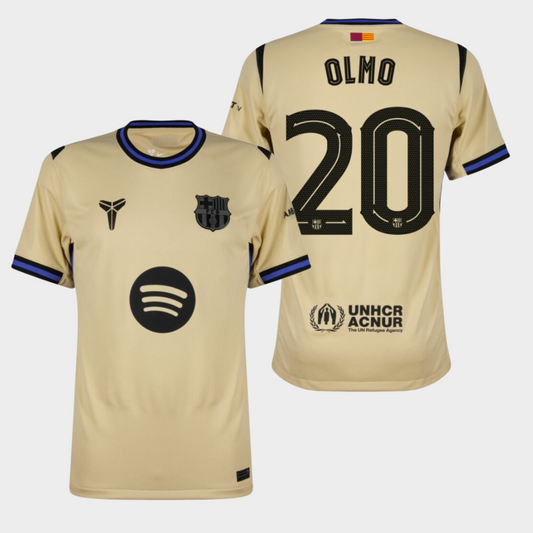 Barcelona 2025/26 visitante aficionado Olmo 20