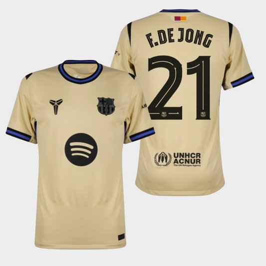 Barcelona 2025/26 visitante aficionado F. de Jong 21