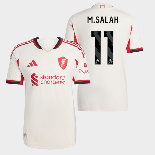 Liverpool 2025/26 visitante auténtica M. Salah 11