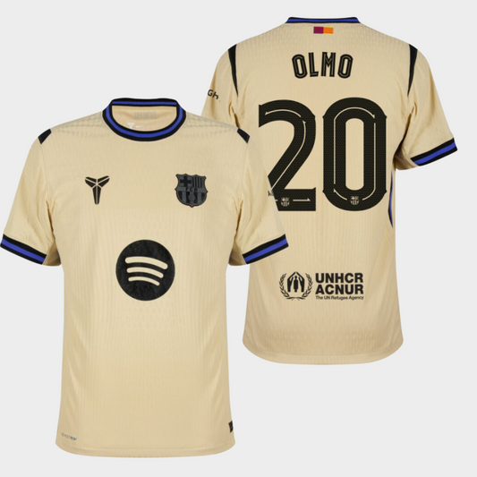 Barcelona 2025/26 visitante auténtica Olmo 20