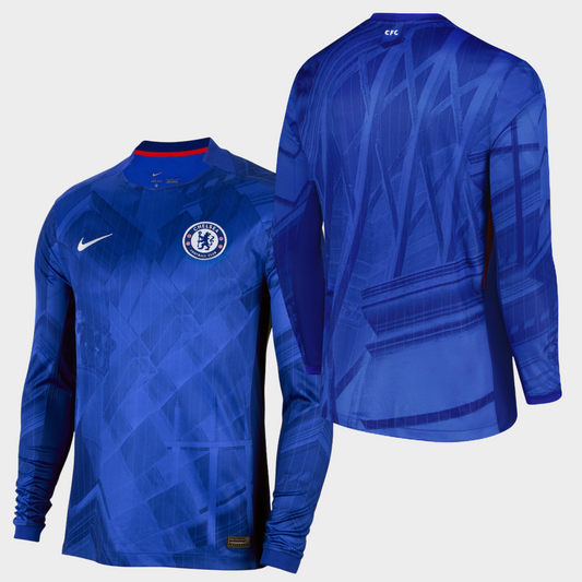 Chelsea 2025/26 local manga larga aficionado