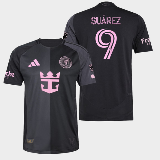 Inter Miami 2025/26 visitante auténtica Suárez 9