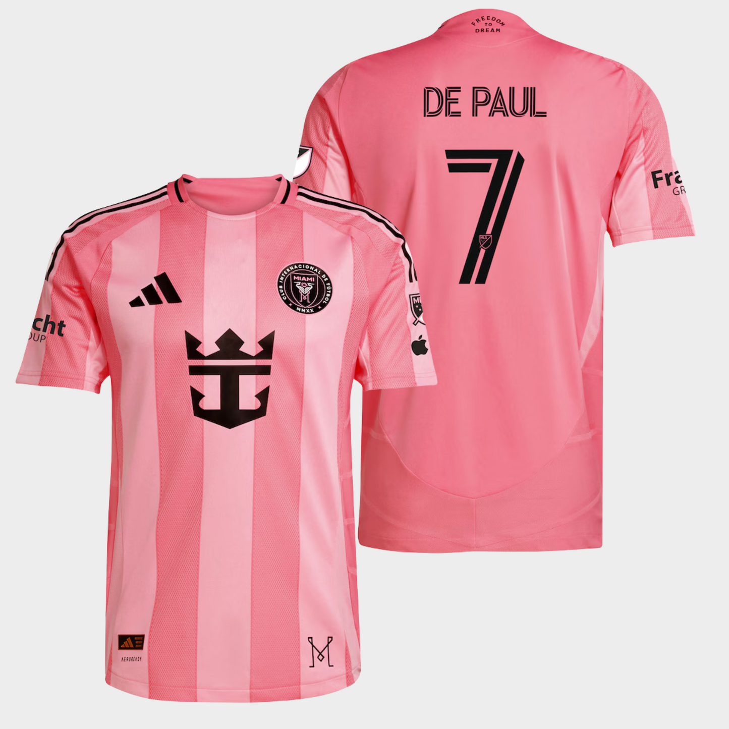 Inter Miami 2025/26 local auténtica De Paul 7