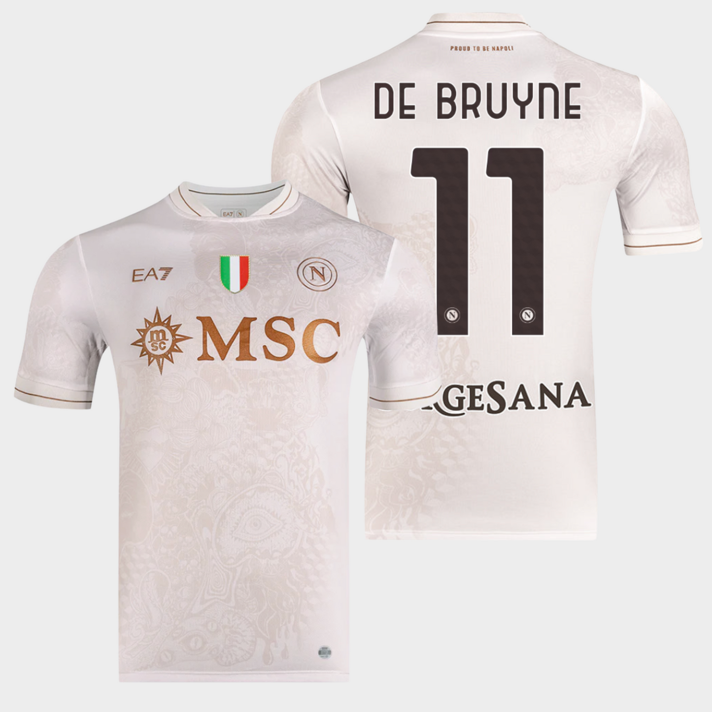 Napoli 2025/26 visitante auténtica De Bruyne 11