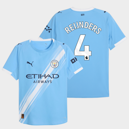 Manchester City 2025/26 local auténtica Reijnders 4