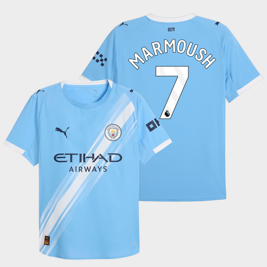 Manchester City 2025/26 local auténtica Marmoush 7
