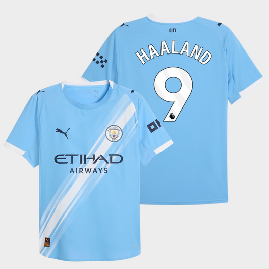 Manchester City 2025/26 local auténtica Haaland 9
