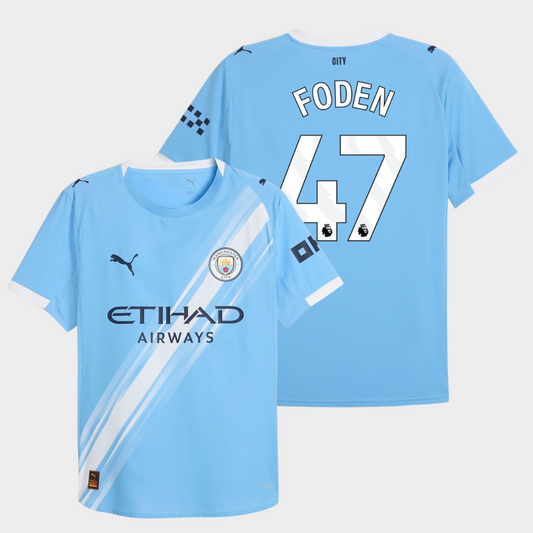 Manchester City 2025/26 local auténtica Foden 47