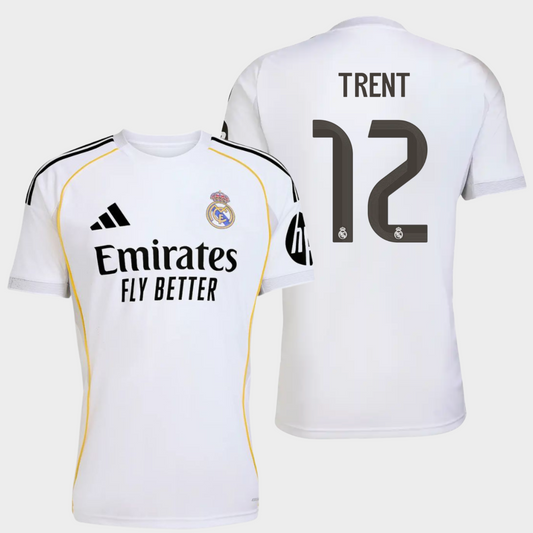 Real Madrid 2025/26 local aficionado Trent 12