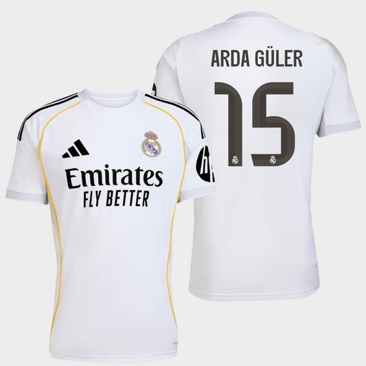 Real Madrid 2025/26 local aficionado Arda Güler 15