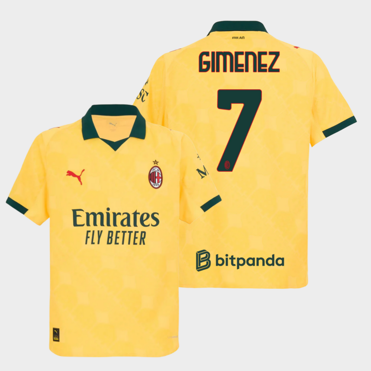 AC Milan 2025/26 alternativa auténtica Gimenez 7