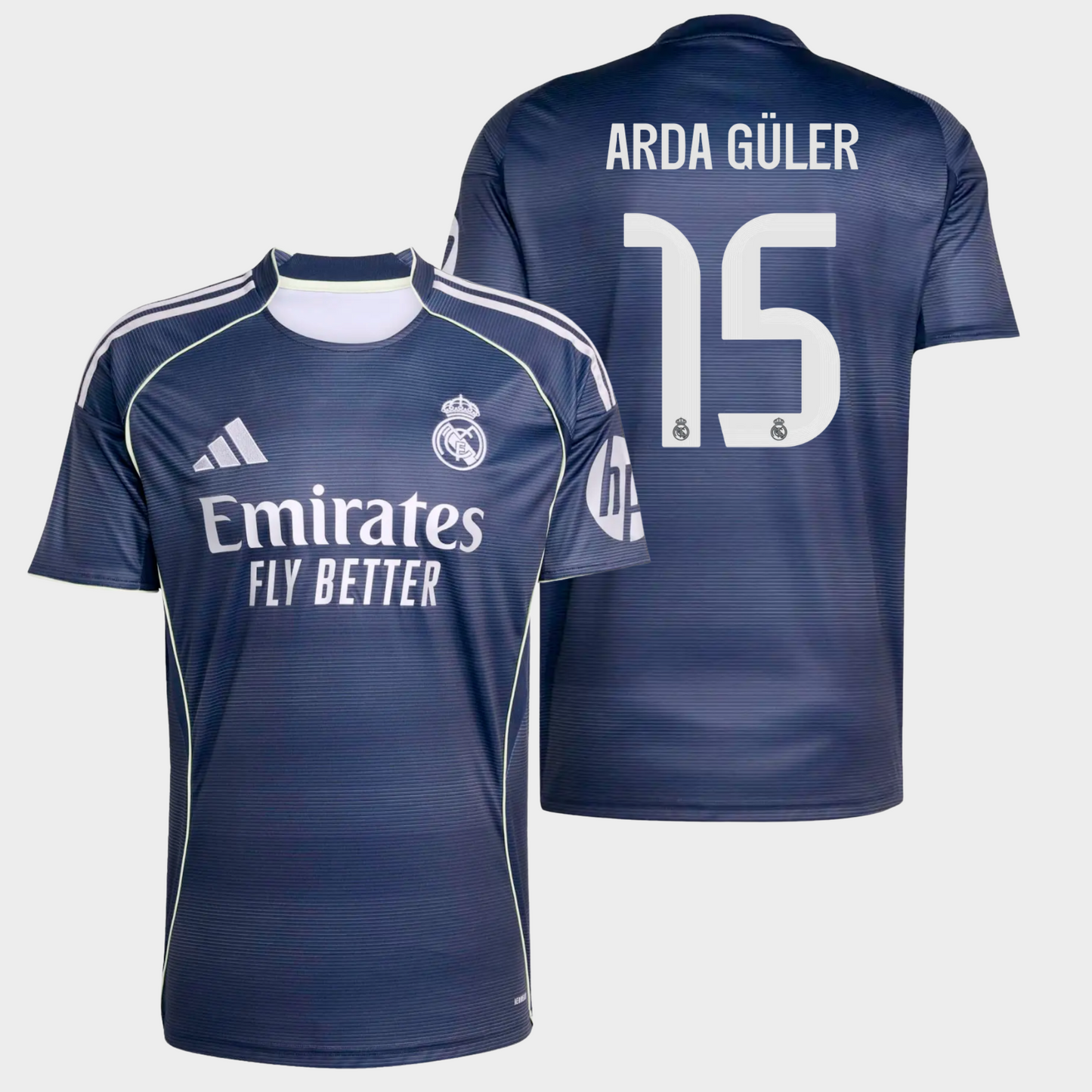 Real Madrid 2025/26 visitante aficionado Arda Güler 15