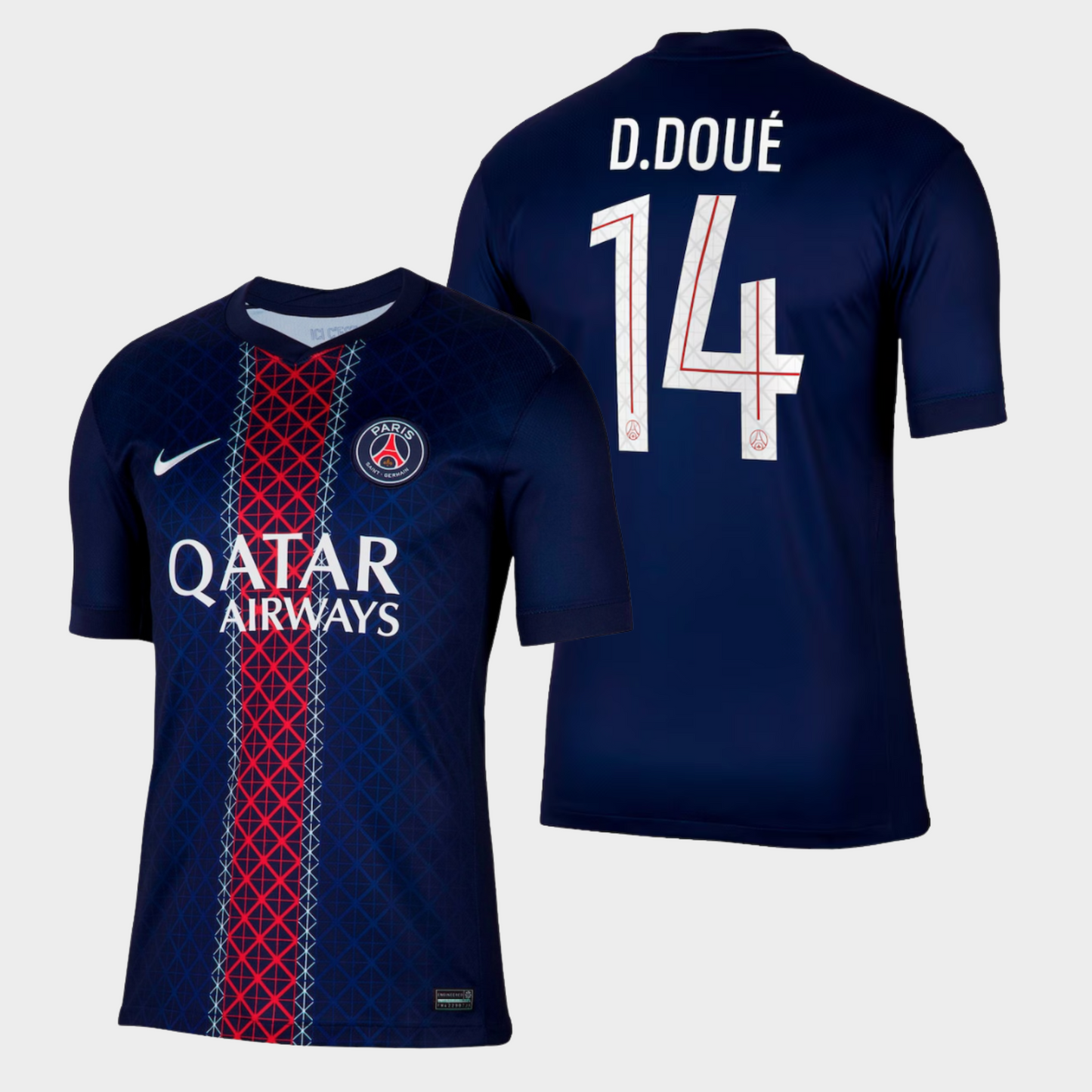 Paris Saint-Germain 2025/26 local aficionado D. Doué 14