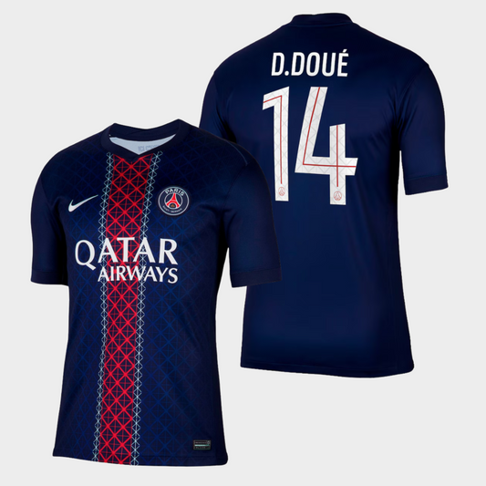 Paris Saint-Germain 2025/26 local aficionado D. Doué 14