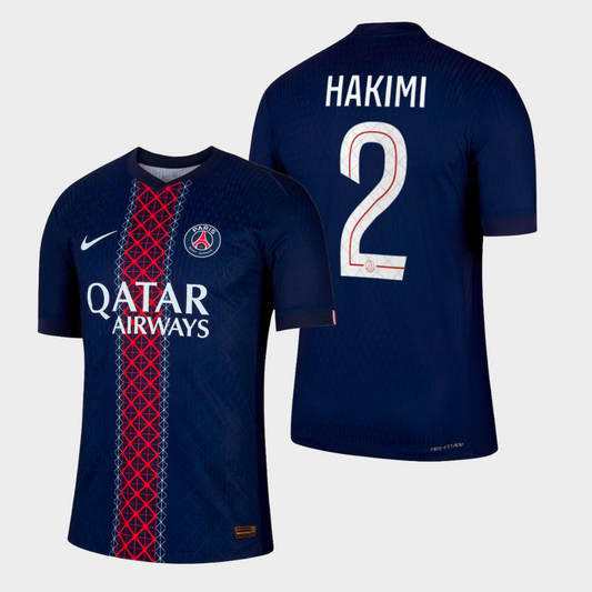Paris Saint-Germain 2025/26 local auténtica Hakimi 2