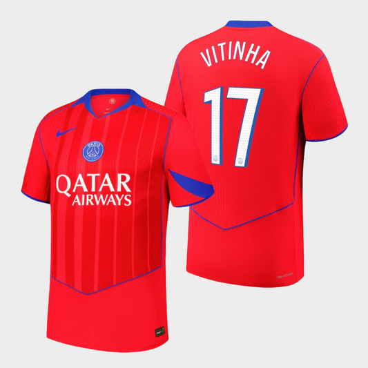Paris Saint-Germain 2025/26 alternativa auténtica Vitinha 17