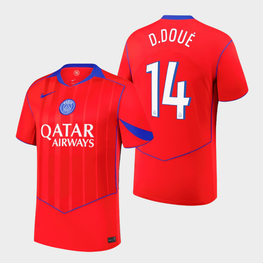 Paris Saint-Germain 2025/26 alternativa aficionado D. Doué 14
