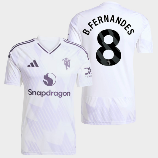 Manchester United 2025/26 visitante aficionado B. Fernandes 8