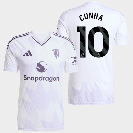 Manchester United 2025/26 visitante aficionado Cunha 10