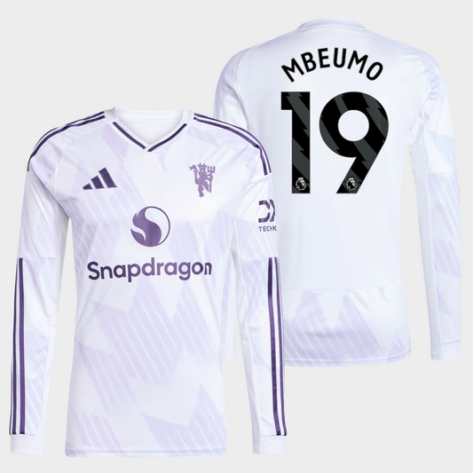 Manchester United 2025/26 visitante manga larga aficionado Mbeumo 19
