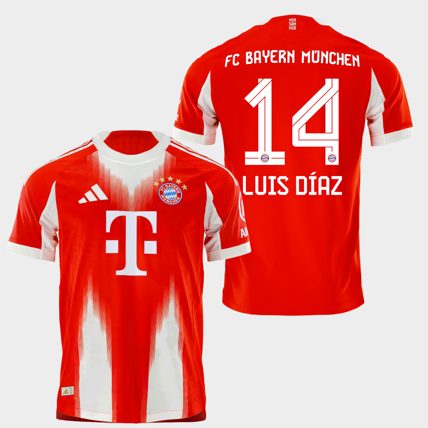 Bayern Munich 2025/26 local auténtica Luis Díaz 14