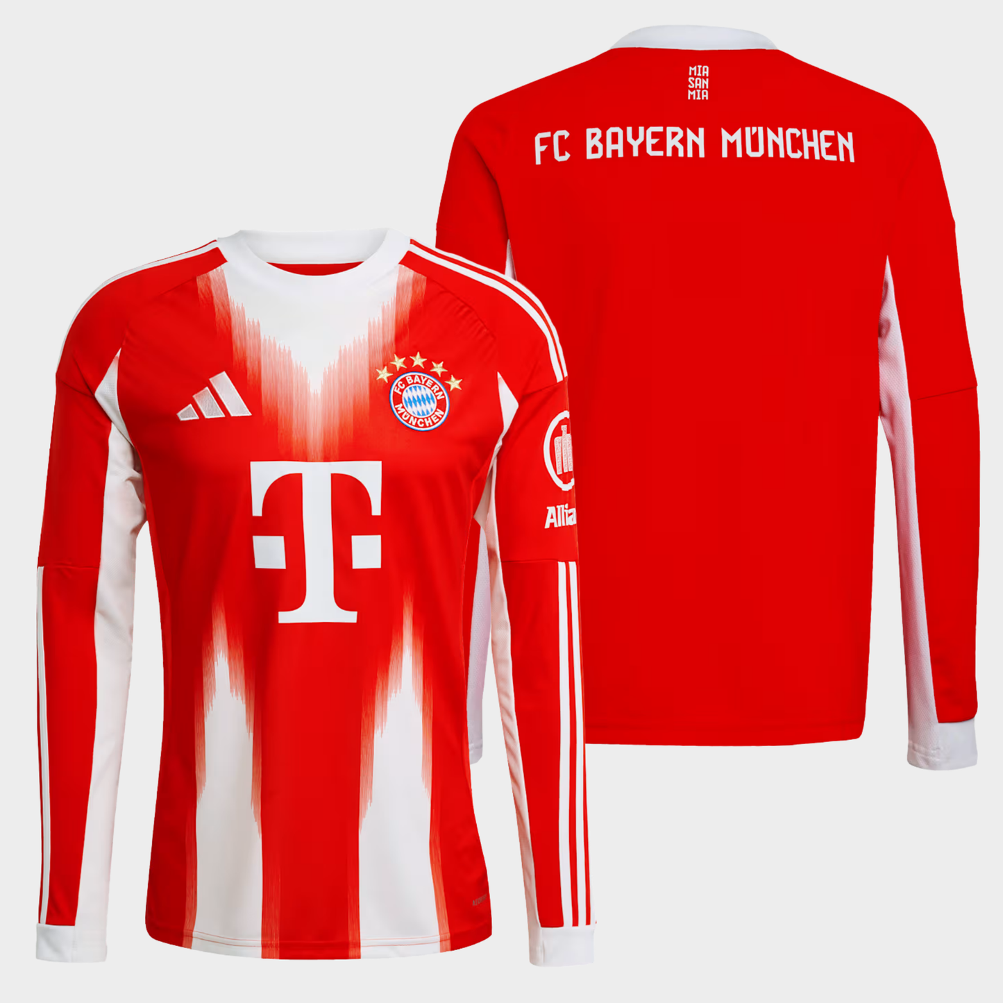 Bayern Munich 2025/26 local manga larga aficionado