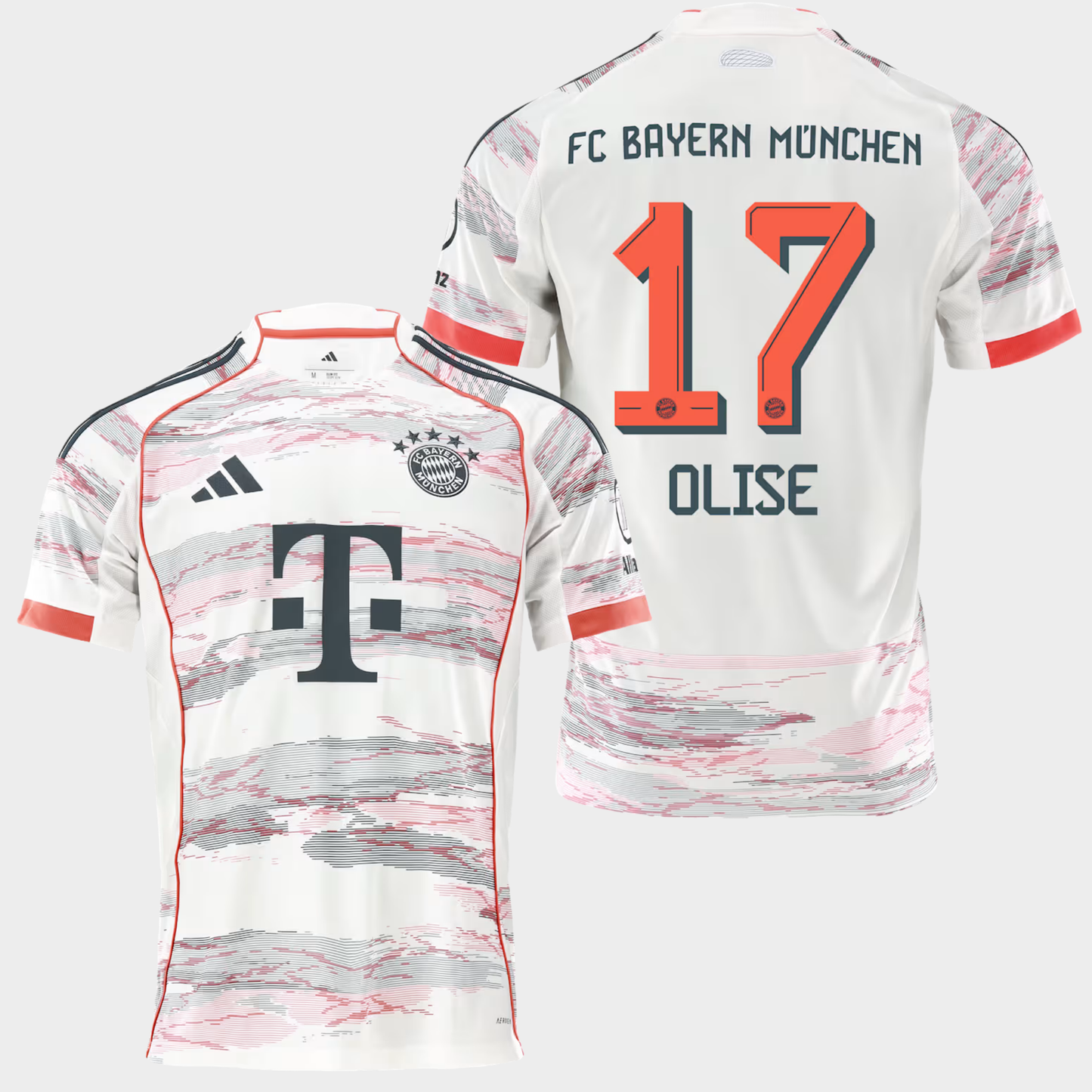 Bayern Munich 2025/26 visitante aficionado Olise 17