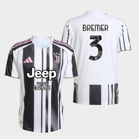 Juventus 2025/26 local auténtica Bremer 3