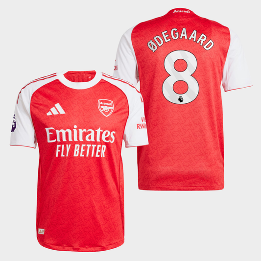 Arsenal 2025/26 local auténtica Ødegaard 8