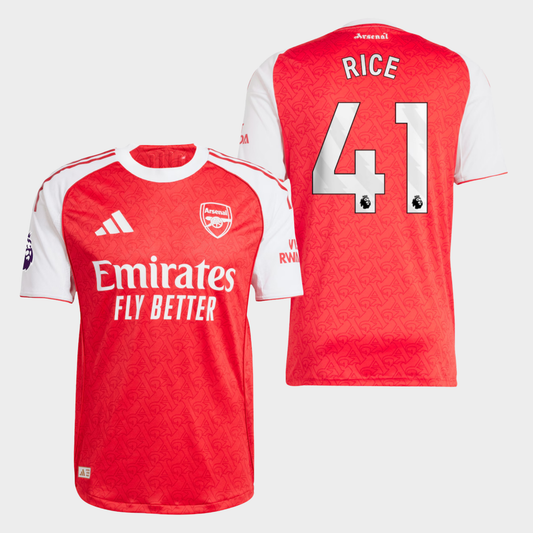 Arsenal 2025/26 local auténtica Rice 41