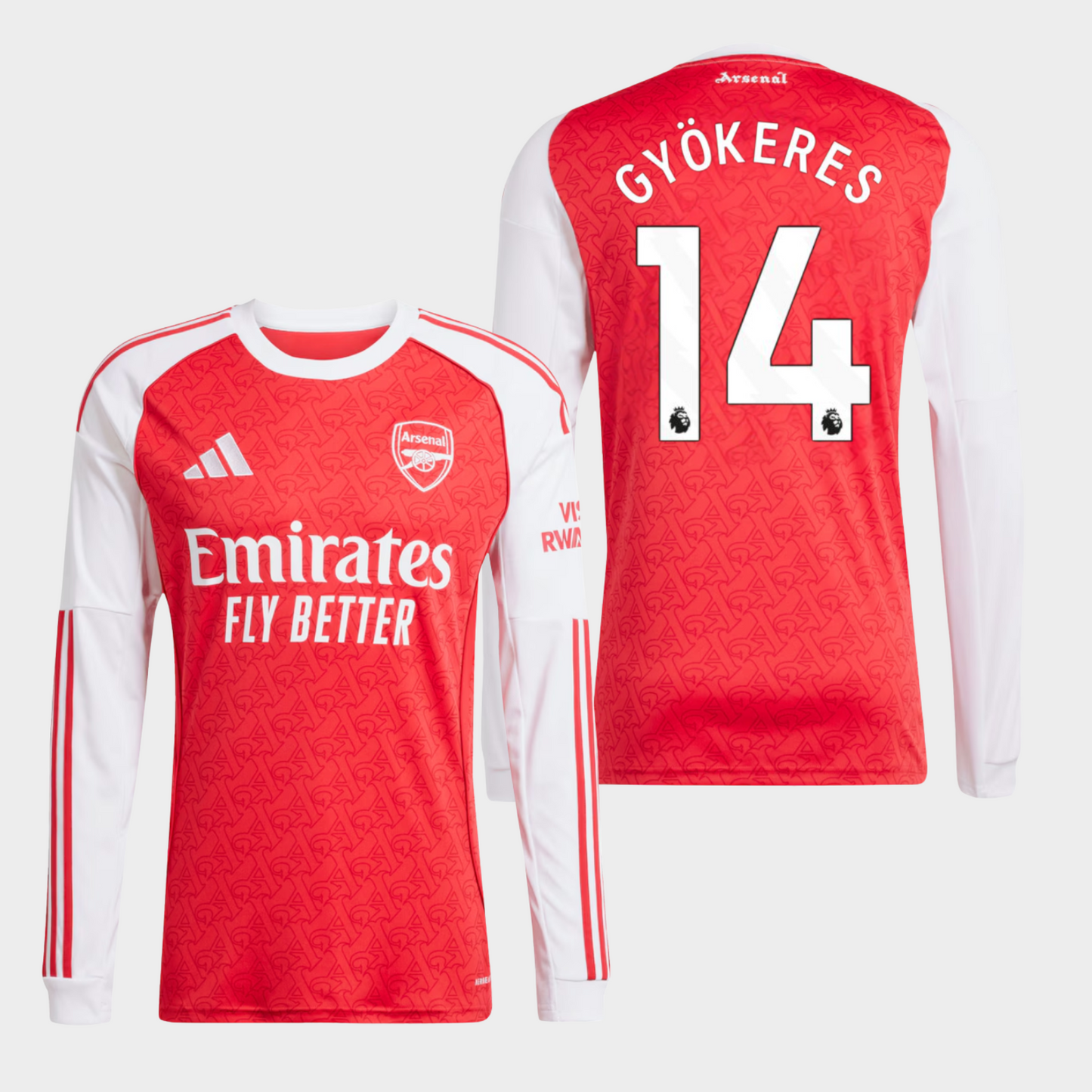 Arsenal 2025/26 local manga larga aficionado Gyökeres 14
