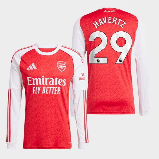 Arsenal 2025/26 local manga larga aficionado Havertz 29