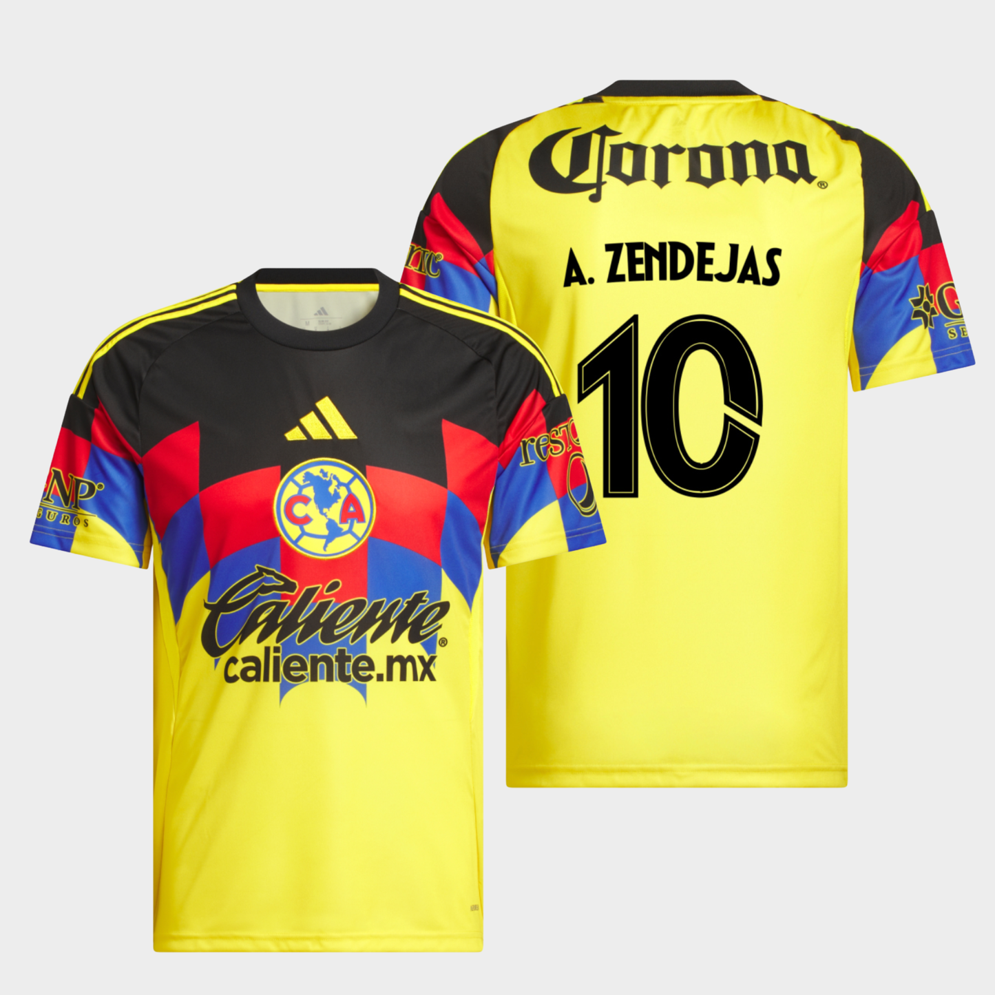 América 2025/26 local aficionado A. Zendejas 10