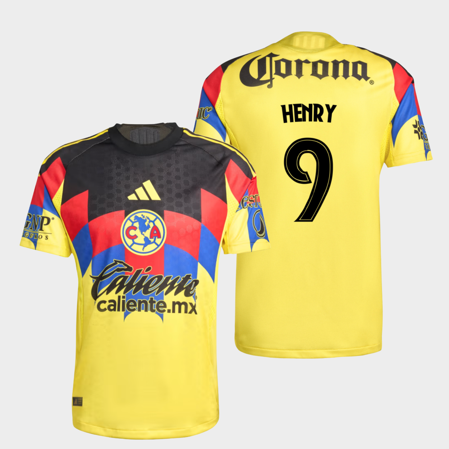 América 2025/26 local auténtica Henry 9