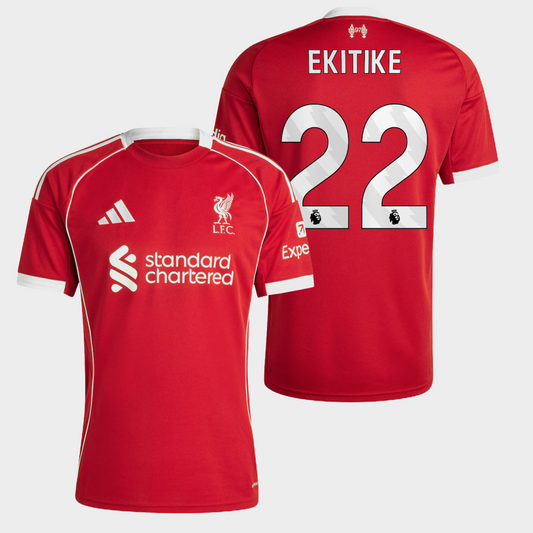 Liverpool 2025/26 local aficionado Ekitike 22