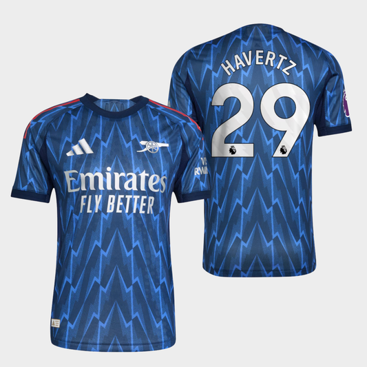 Arsenal 2025/26 visitante auténtica Havertz 29