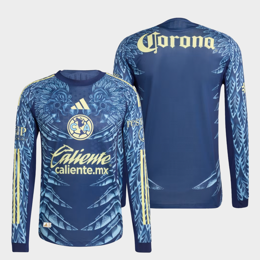 América 2025/26 visitante manga larga auténtica