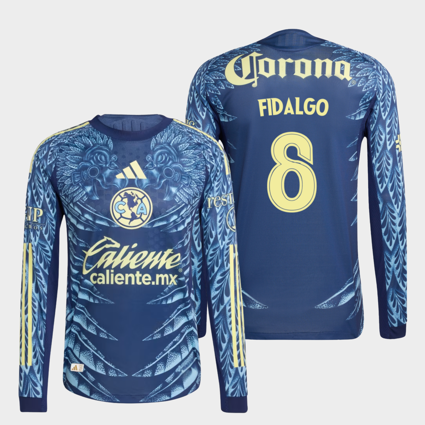 América 2025/26 visitante manga larga auténtica Fidalgo 8