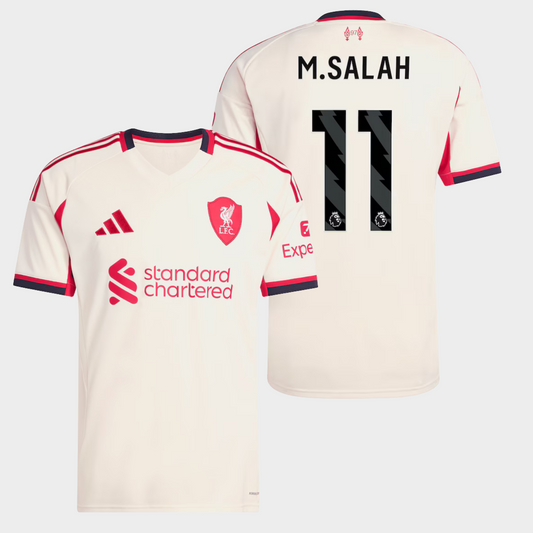 Liverpool 2025/26 visitante aficionado M. Salah 11