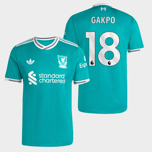 Liverpool 2025/26 alternativa auténtica Gakpo 18