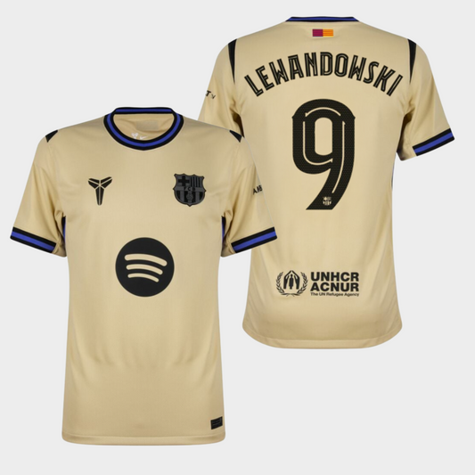 Barcelona 2025/26 visitante aficionado Lewandowski 9
