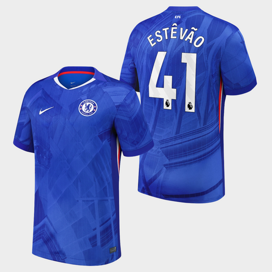 Chelsea 2025/26 local aficionado Estêvão 41